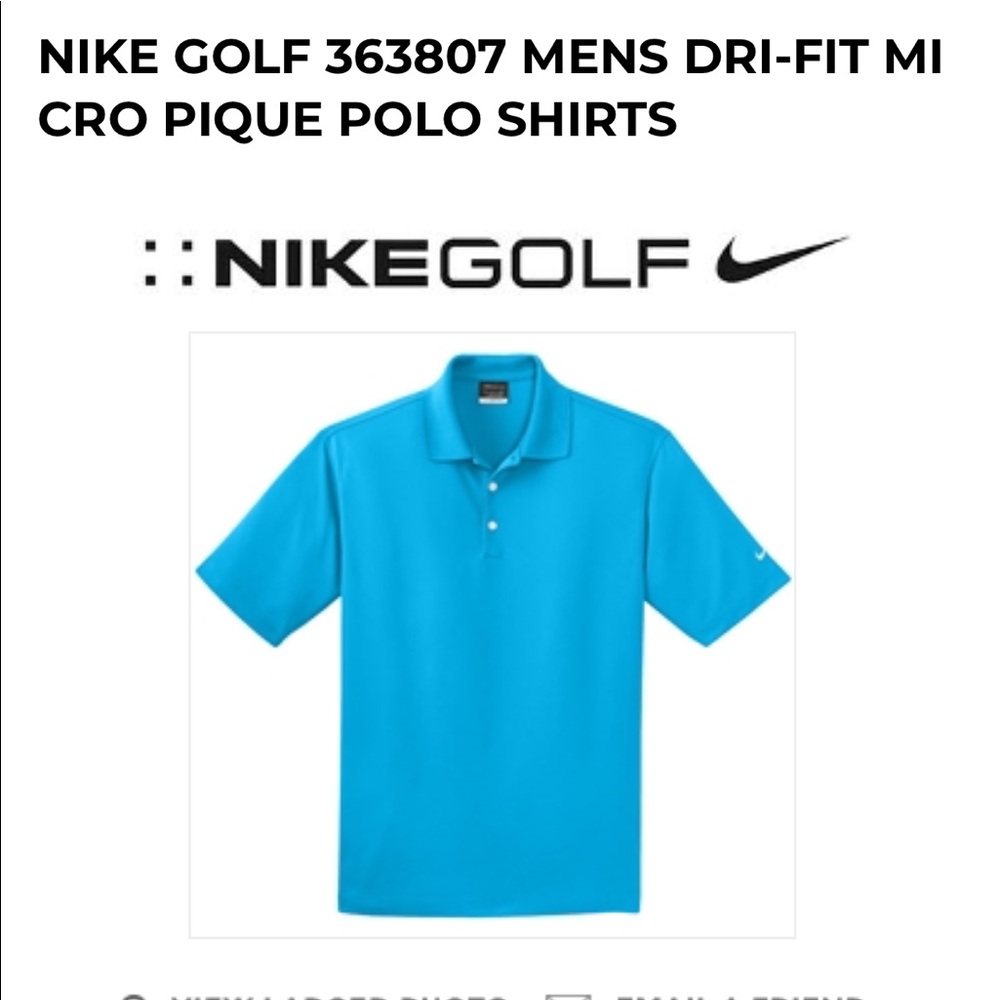 Nike Dri-fit Men’s Golf Polo